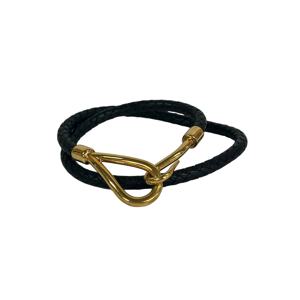 Hermès Jumbo Bracelet Black Gold
